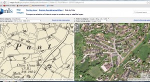 Maps of Pant, Shropshire