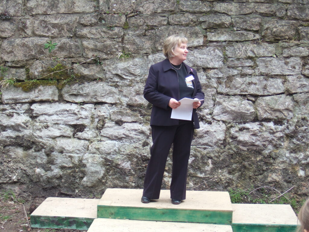 Dilys Gaskill Opening Llanymynech Heritage Limeworks