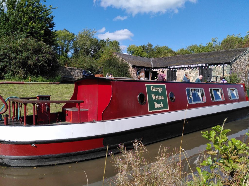George Watson Buck Narrowboat on the canal at Llanymynech